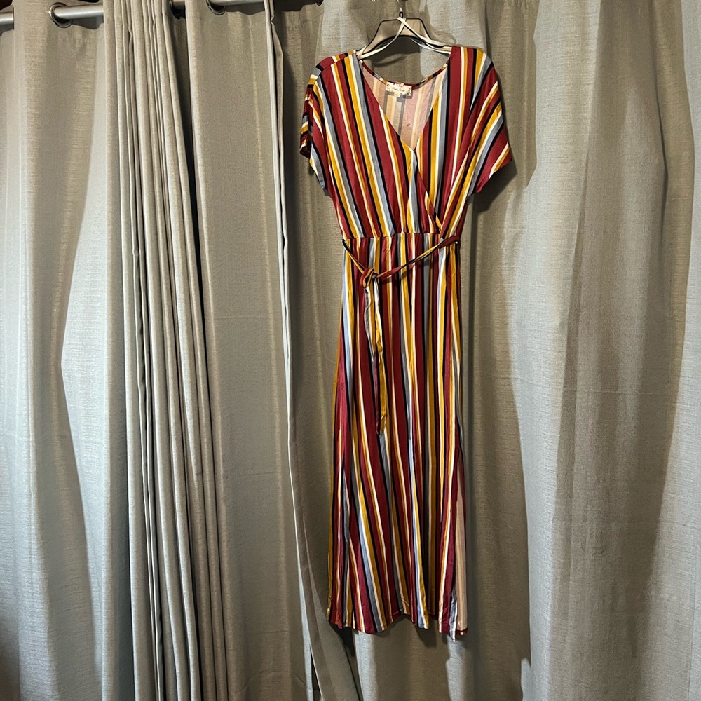 Colorful maxi dress
